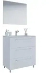 Mid.you Badezimmer VCM Schubo, Wei&szlig;, Metall, 3-teilig, 3 Schublade(n),3...