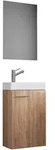Mid.you G&auml;stebad VCM Slito, Sonoma Eiche, Holzwerkstoff, 41 cm, Badezimmer,