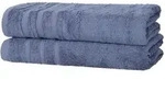 Carpe Sonno Duscht&uuml;cher, Blau, Textil, Uni, Rechteckig, 70x140 cm, Badtextilien,
