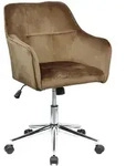Svita Drehstuhl, Hellbraun, Textil, 1-Sitzer, 61x95x57 cm, Arbeitszimmer,