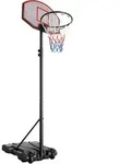 tectake Basketballkorb, Schwarz, Textil, 71x122 cm, CE, Freizeit, Sport & Fitness