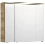 Pelipal Spiegelschrank Balto, Eiche, Metall, 6 F&auml;cher, 85.2x72.3x17 cm, Made in