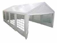 Siena Garden Pavillon, Metall, 1200x200x600 cm, UV-beständig, Sonnen- & Sichtschutz,