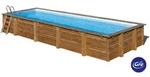 Gre Pool-Set, Anthrazit, Metall, 418x146x1010 cm, Freizeit, Pools und Wasserspa&szlig;,
