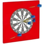 Relaxdays Dartscheibe, Rot, Textil, 71x71 cm, Freizeit, Sport & Fitness