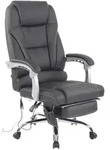 CLP Chefsessel, Schwarz, Metall, 69x118x64 cm, Arbeitszimmer, B&uuml;rost&uuml;hle,