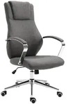 Svita Drehstuhl, Dunkelgrau, Textil, 64x113x56 cm, Arbeitszimmer, B&uuml;rost&uuml;hle,