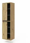 Vicco Badschrank, Eiche Artisan, Holzwerkstoff, 10 F&auml;cher, Rechteckig,...