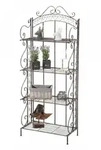 CLP Standregal, Bronze, Metall, 61x153x33 cm, Wohnzimmer, Regale, B&uuml;cherregale