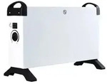 Hotserie Elektroheizung, Wei&szlig;, Metall, Rechteckig, 2,000 W, 20x34.5x52.5 cm,