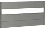 Biohort Sichtschutz, Grau, Metall, Kunststoff, 180x91x4.4 cm, Sonnen- & Sichtschutz,