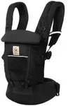 Ergobaby Babytrage Adapt Softflex Mesh, Schwarz, Textil, 26.8x17x17 cm, AGR-gepr&uuml;ft,