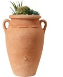 Garantia Wand-Amphore, Terracotta, Kunststoff, 260 L, 54x120x88 cm, Gartenzubeh&ouml;r,