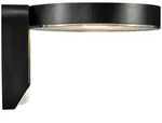 Nordlux Solarleuchte Rica, Schwarz, Kunststoff, 18 cm, D&auml;mmerungssensor, Lampen &