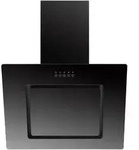 Respekta DUNSTABZUGSHAUBE Schwarz 60x73.9-111.9x34 cm, Energieeffizienzklasse: B