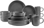 M&auml;ser Kombiservice Alenia, Grau, Keramik, 16-teilig, 350 ml,700 ml, 32x31.5x30 cm,