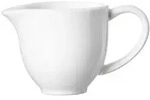Ritzenhoff Breker Milchk&auml;nnchen Skagen, Wei&szlig;, Keramik, Uni, 180 ml, 7x7x12 cm,