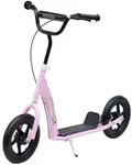 Homcom Kinderroller,, Rosa, Metall, 52x80x120 cm, Outdoor Spielzeug, Kinderfahrzeuge