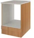 FlexWell Herdumbauschrank, Buche, Holzwerkstoff, 60x85x57 cm, Made in Germany,
