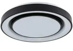 Paulmann Deckenleuchte, Schwarz, Wei&szlig;, Metall, Kunststoff, 475 mm, 7 cm,...