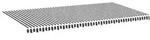 vidaXL Markisenbespannung, Anthrazit, Textil, Rechteckig, 300x128x580 cm,