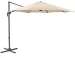 Svita Ampelschirm, Hellbraun, Textil, 290x290 cm, Sonnen- & Sichtschutz,