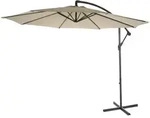 MCW Ampelschirm, Wei&szlig;, Textil, 360x295 cm, Sonnen- & Sichtschutz, Sonnenschirme,