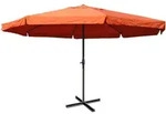 MCW Sonnenschirm, Orange, Textil, 500x500 cm, Sonnen- & Sichtschutz, Sonnenschirme