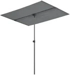 pro.tec Sonnenschirm, Grau, Metall, 180x130 cm, Sonnenschutz & Sichtschutz,
