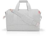 Reisenthel Reisetasche Allrounder L twist sky rose, Grau, Ros&eacute;gold, Kunststoff,