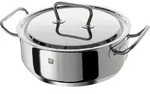 Zwilling Bratentopf, Silber, Metall, 4,5 L, rund, 15.10 cm, Messskala,