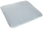 Roba Spannbezug, Hellblau, Textil, Rechteckig, 85x75 cm, Gots, Pflegen, Wickeln,