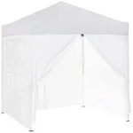 Outsunny Faltpavillon,, Wei&szlig;, Metall, Textil, 2x2.4x2 cm, Sonnen- & Sichtschutz,