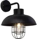 Brilliant Aussenwandleuchte, Schwarz, Metall, 24x29x25 cm, Lampen & Leuchten,
