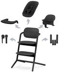cybex Gold Hochstuhl, Schwarz, Holz, Kunststoff, 54.5x81.5x56 cm,...