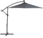 Beliani Sonnenschirm, Grau, Textil, 285x285 cm, Sonnenschutz & Sichtschutz,