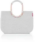 Reisenthel Einkaufskorb Loopshopper L frame twist sky rose, Grau, Ros&eacute;gold,