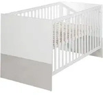 Roba Babybett, Wei&szlig;, Holzwerkstoff, Rechteckig, 70x140 cm, Babym&ouml;bel, Babybetten,