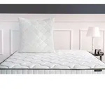 Yatas Kopfkissen, Wei&szlig;, Textil, F&uuml;llung: Wolle,Wolle, 80x80x15.5 cm, Oeko-Tex&reg;