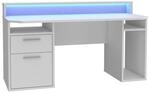 Mid.you Gamingtisch, Wei&szlig;, Metall, Kunststoff, Holzwerkstoff, 1 Schublade(n)