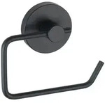Wenko Toilettenpapierhalter, Schwarz, Metall, 13.5x10.5x3.7 cm, Badezimmer, WC