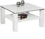 Mid.you Couchtisch, Wei&szlig;, Holzwerkstoff, quadratisch, 75x41x75 cm, Wohnzimmer,