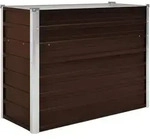vidaXL Garten-Hochbeet, Braun, Metall, 100x77x40 cm, Gartenzubeh&ouml;r, Hochbeete