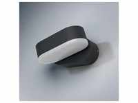 Ledvance AUßENWANDLEUCHTE Endura Style Mini Spot, Weiß, Kunststoff, 11x5.4x10 cm,