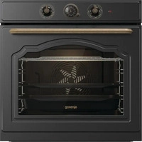 Gorenje EINBAUBACKOFEN Schwarz 59.5x59.5x56.4 cm, Energieeffizienzklasse: A (D-A+++)