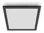 Philips Led-Deckenleuchte, Schwarz, Kunststoff, 30x4.2x30 cm, Lampen & Leuchten,