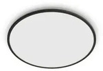 Philips Led-Deckenleuchte Superslim Cl550, Schwarz, Metall, 25x2.3x25 cm, 3