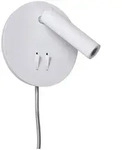 Paulmann Led-Wandleuchte Tabari, Wei&szlig;, Chrom, Metall, 140 mm, rund,rund, 14x10.2x14