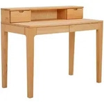 Boxxx Schreibtisch, Kernbuche, Holz, Kernbuche, massiv, 4 Schublade(n) Schubladen,