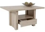 Livetastic Couchtisch, Eiche, Holzwerkstoff, Holzoptik, 1 Schublade(n) Schubladen,